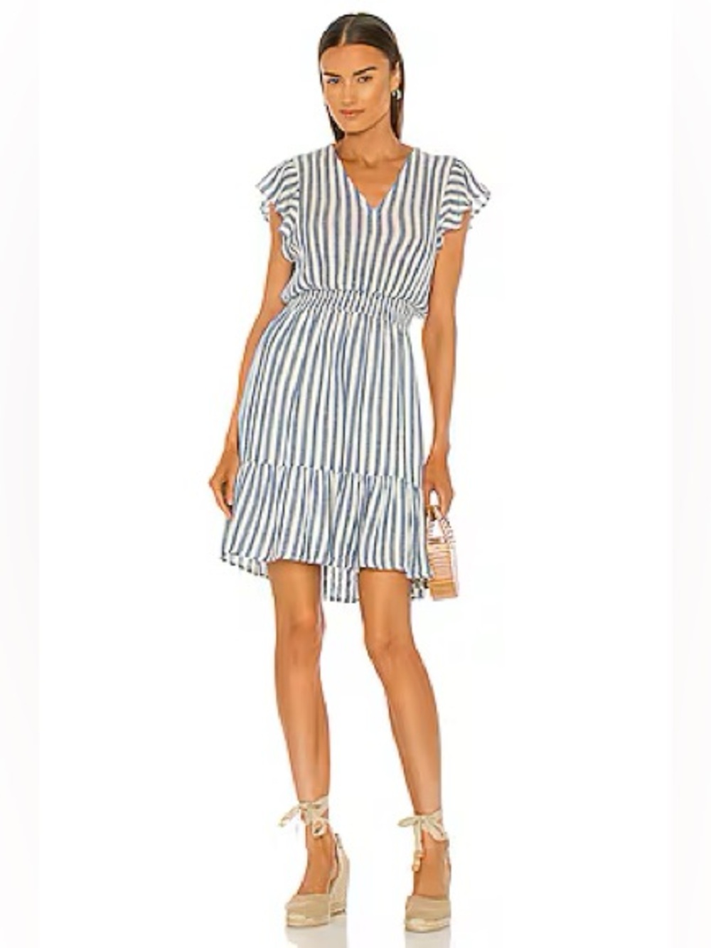 RAILS TARA DRESS IN ECHO STRIPE SIZE SMALL